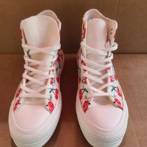Womens Converse Chuck Taylor All Star Lift High-Top Sneaker  Cherries Size 6